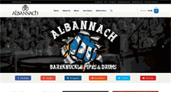Desktop Screenshot of albannachmusic.com